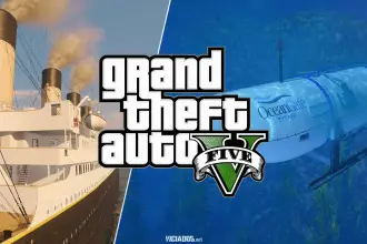 GTA 5 mod Grand Theft Auto V Titan Titanic Submersivel Submarino 2023