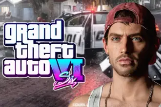 GTA 6 Grand Theft Auto VI Jason Police GTA Online Teaser Easter Egg Rockstar Games 2024