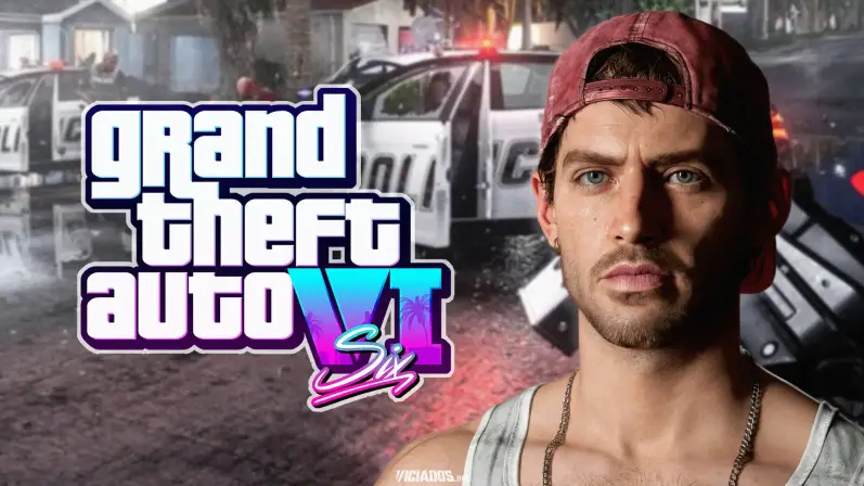 GTA 6 Grand Theft Auto VI Jason Police GTA Online Teaser Easter Egg Rockstar Games 2024