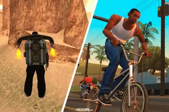 GTA San Andreas CJ Jetpack historia GTA Online Grand Theft Auto 5 2023