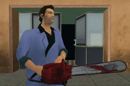GTA Vice City Grand Theft Auto VI 6 Rockstar Games Motoserra Chainsaw 2023