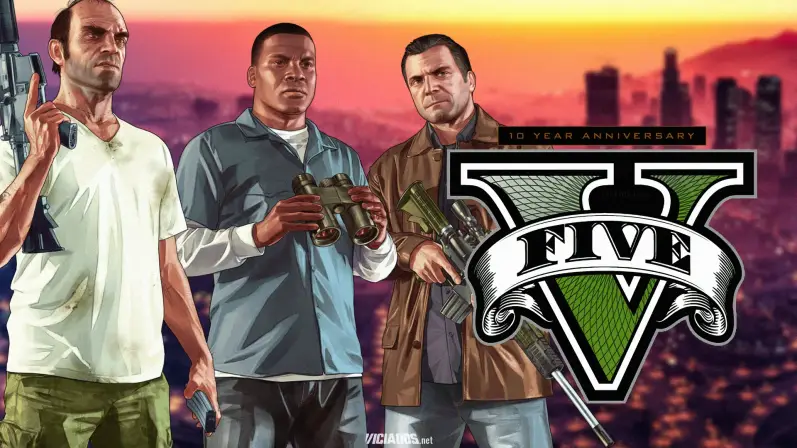 GTA 5 Definitive Edition? Fã imagina versão remasterizada de Grand Theft Auto V e resultado impressiona 14 GTA 5 Grand Theft Auto V 10 anos Ten Years Rockstar Games 2023