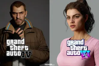GTA IV GTA 4 Grand Theft Auto VI IV GTA 6 Rockstar Games 2023 Niko Lucia Side By Side