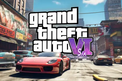 GTA 6 Grand Theft Auto VI Red Car Jason Rockstar Games Wallpaper 2024