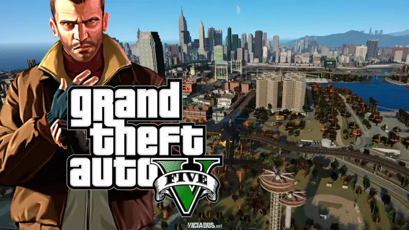 GTA 5 Liberty City DLC Rockstar Games GTA 4 IV V Grand Theft Auto Niko B 2024