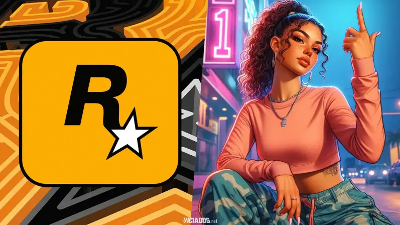 GTA 6 | Rockstar Games prepara site para receber milhões de acessos 14 GTA 6 Grand Theft Auto VI Rockstar Games Logo Lucia Vice CityTrailer 2023
