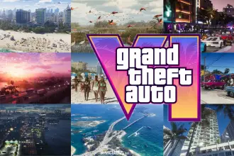 GTA 6 Trailer Locais Lugares Vida Real Miami Vice City Jogo Grand Theft Auto VI Rockstar Games 2025