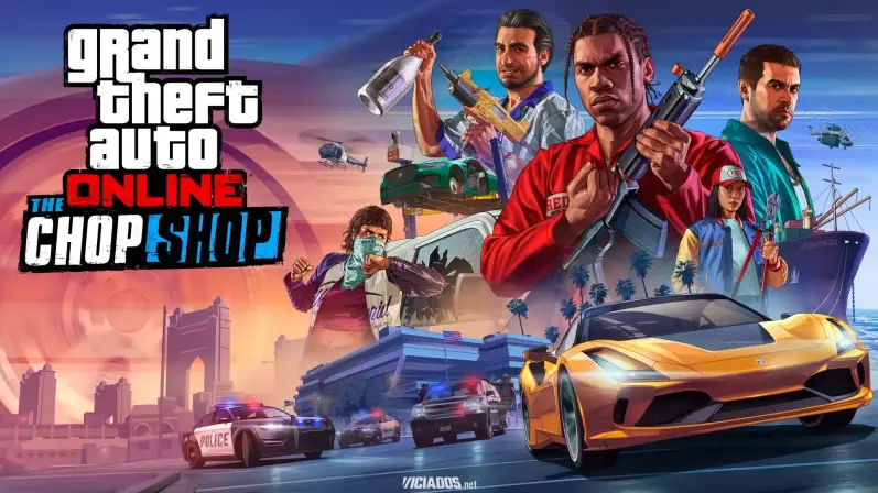 GTA Online The Chop Shop DLC Grand Theft Auto 5 Rockstar Games 2023