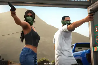 Trailer GTA 6 Grand Theft Auto VI recriado no GTA 5 V Mods mod Rockstar Games 2024