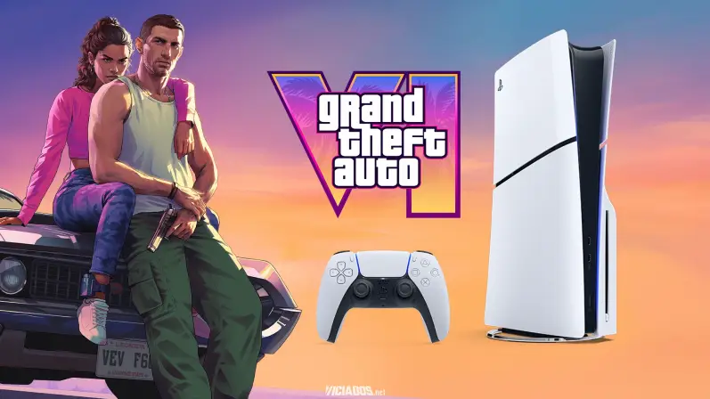 PlayStation 5 Slim GTA 6 PS5 Slim Pro Grand Theft Auto VI 2024 Brasil