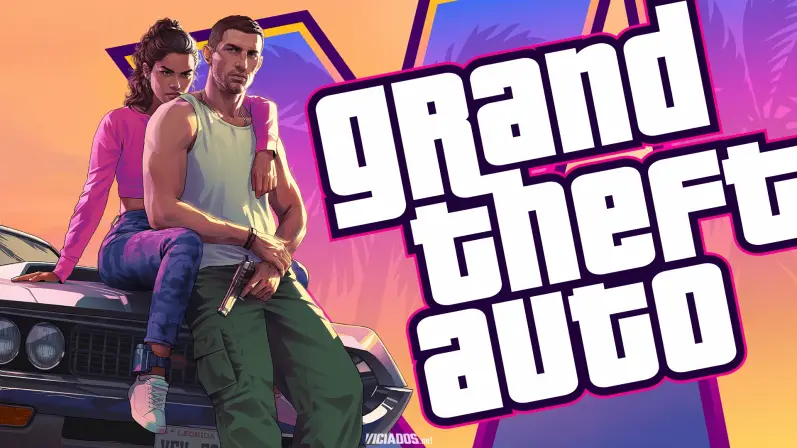GTA 6 Lucia Jason Logotipo Grand Theft Auto VI Rockstar Games 2025