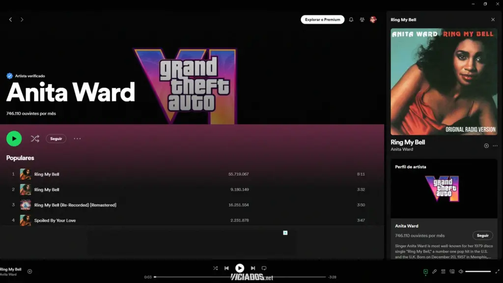 GTA 6 | Spotify vaza música inédita de Grand Theft Auto VI 2024 Portal Viciados