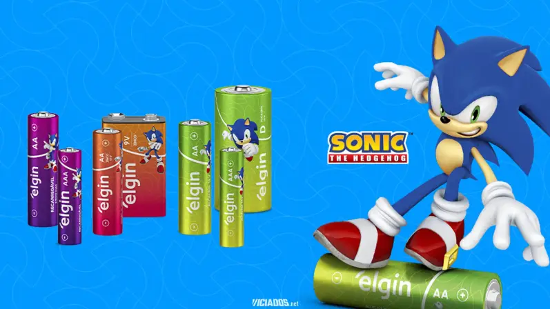 Pilha Pilhas Comum Recarregavel Elgin Sonic 2024