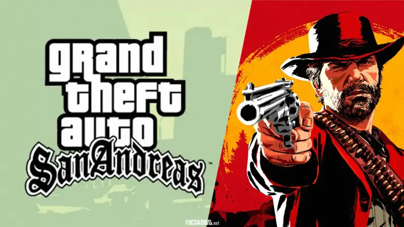 GTA San Andreas Grand Theft Auto SA RDR Red Dead Redemption 2 Rockstar Games Mod 2024