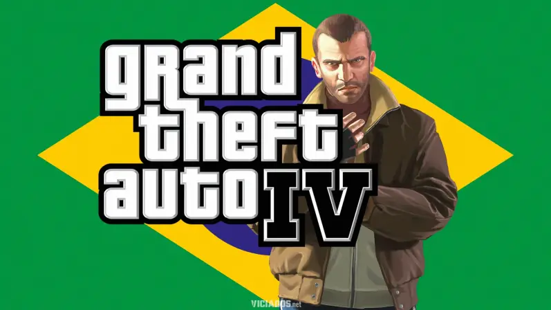 GTA 4 Grand Theft Auto IV Rockstar Games Portugues Brasil PT BR Brasileiro Portugal Dublado Legendado 2024