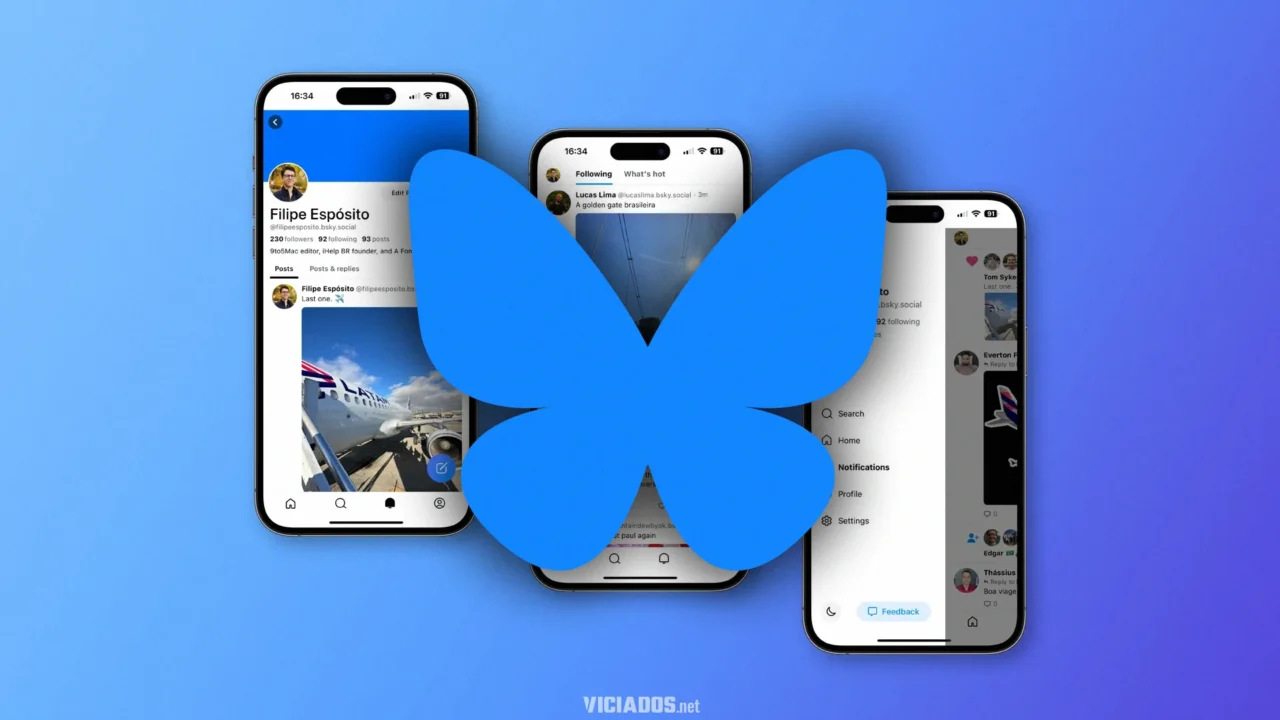Fim do Twitter? Conheça o BlueSky; a rede social que imita o X 2024 Portal Viciados