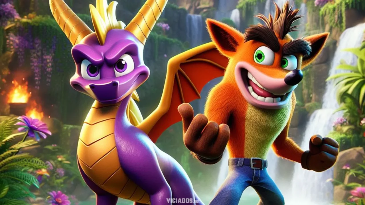 Crash Bandicoot 5 seria um crossover com Spyro the Dragon; Confira os detalhes do vazamento 2024 Portal Viciados - Aqui, Primeiro!