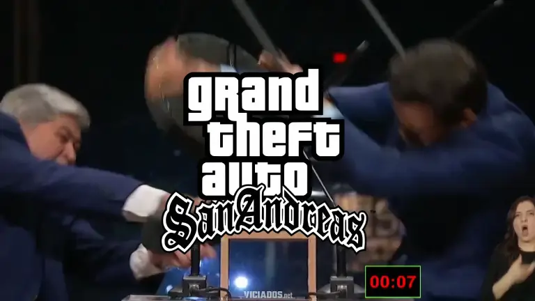 GTA San Andreas Grand Theft Auto SA Pablo Marcal Datena Cadeira Brasil Sao Paulo 2024