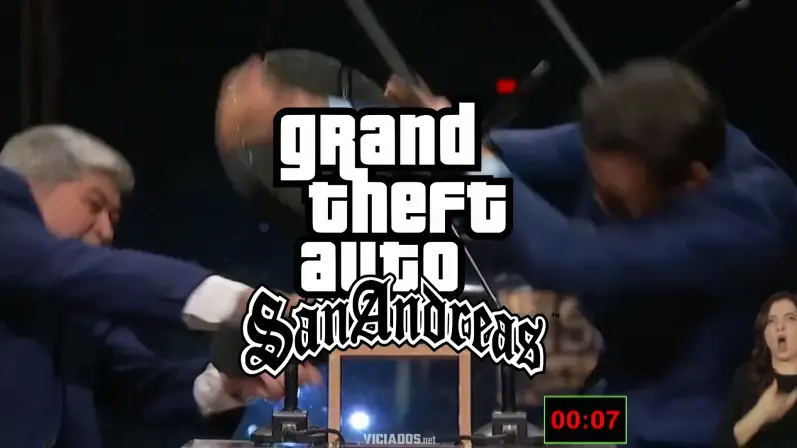 GTA San Andreas Grand Theft Auto SA Pablo Marcal Datena Cadeira Brasil Sao Paulo 2024