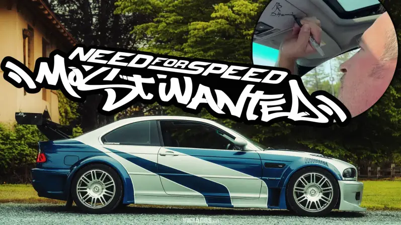 Ator de Razor em Need For Speed Most Wanted aparece ao lado de réplica real da BMW M3 GTR 14 Need For Speed Most Wanted 2024 Derek Hamilton Clarence Razor Callahan NFS MW 2005 Real Life BMW M3 GTR