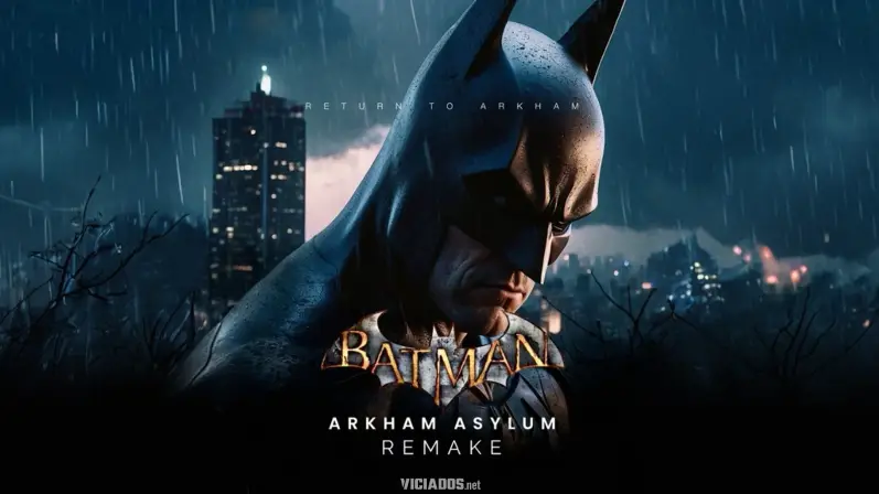Batman Arkham Asylum Remake Concept Game 2025