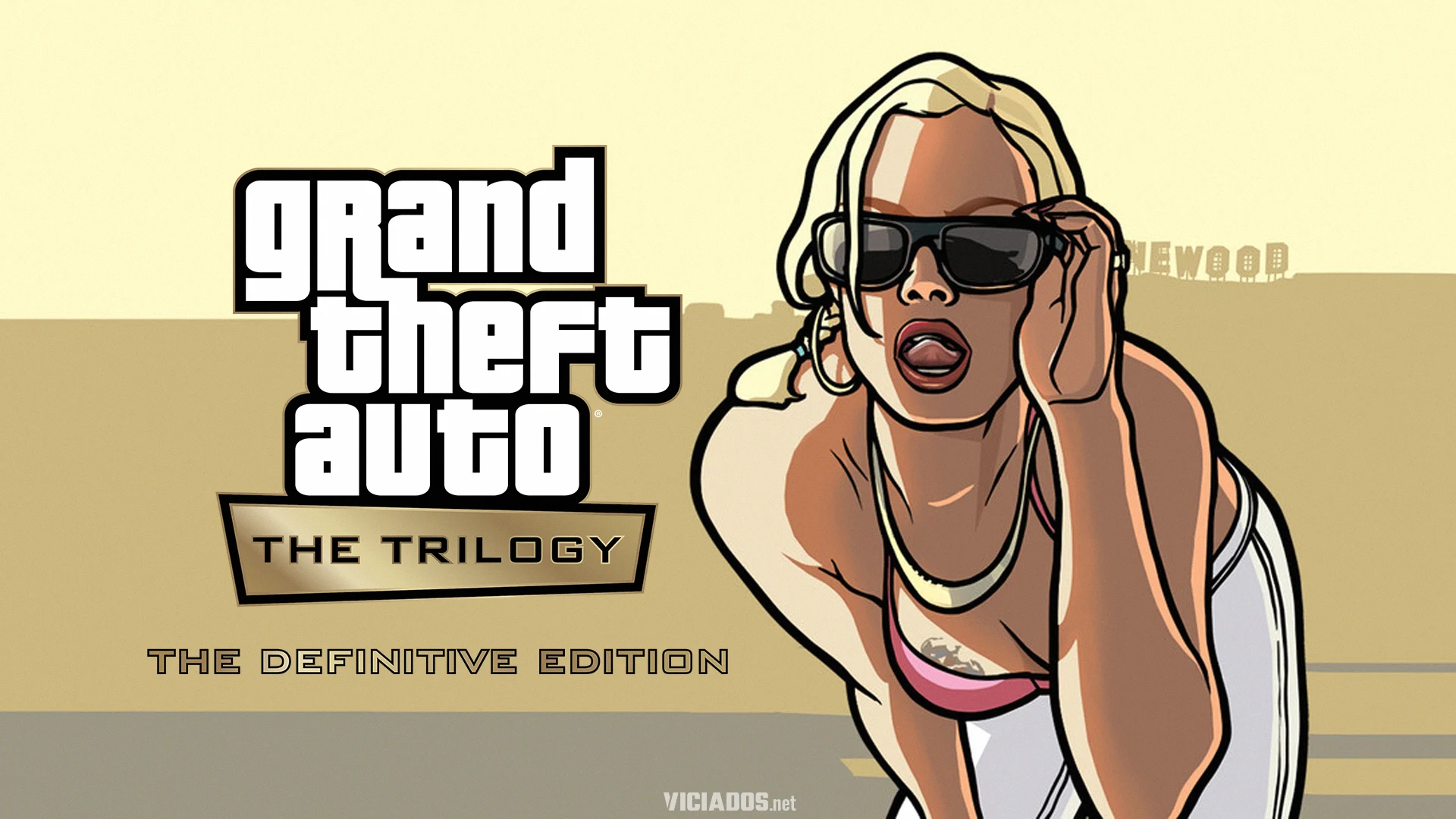 GTA Trilogy Remaster Definitive Edition Grand Theft Auto Cover Girl 2024