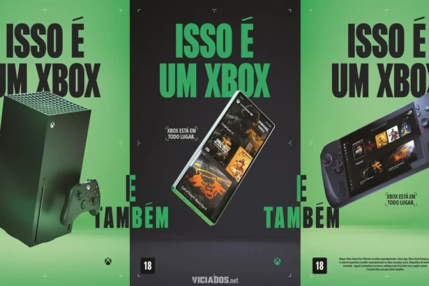 Isso é um Xbox! Microsoft apresenta campanha para consoles, TVs e celulares 2024 Portal Viciados