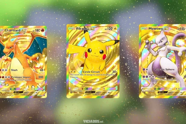 As cartas mais raras no Pokémon TCG Pocket; Saiba como pode conseguir 2024 Portal Viciados