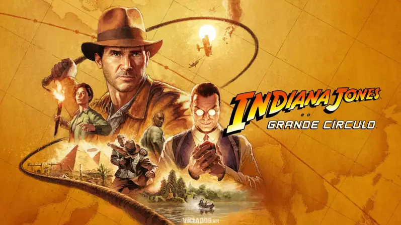 Indiana Jones | Com lançamento no Xbox Game Pass, título faz estreia tímida na Steam; Veja os números 11 Indiana Jones e o Grande Circulo Xbox Series Microsoft PC 2024 PT BR logo