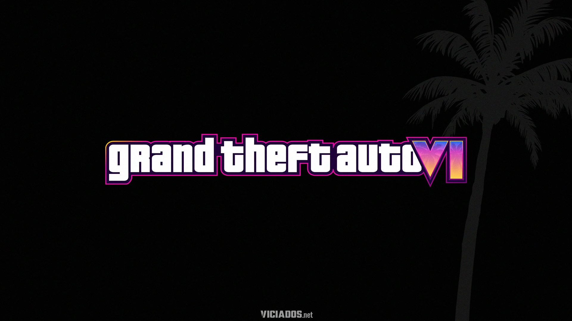 GTA 6 Grand Theft Auto VI Logo Horizontal Rockstar Games 2026