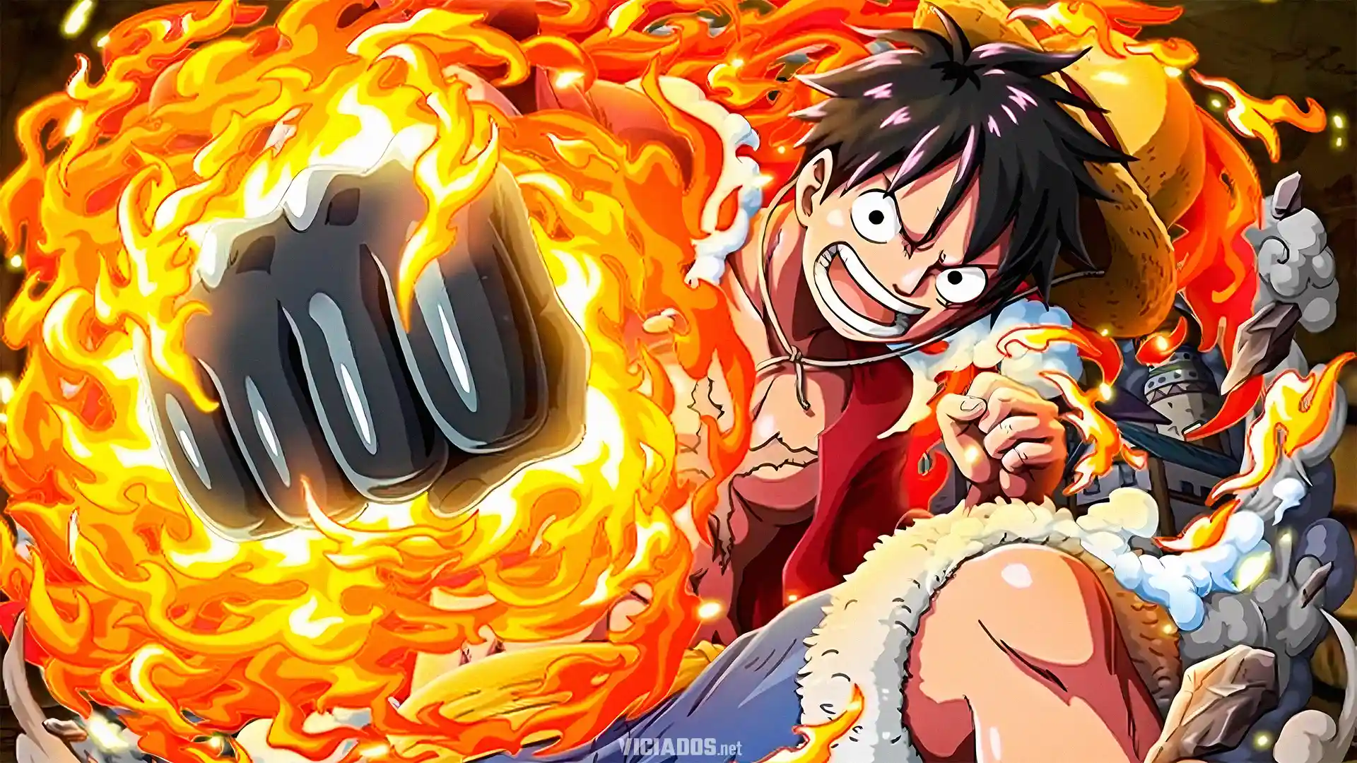 One Piece Toei Animation renova o ataque Red Hawk de Luffy apos 13 anos