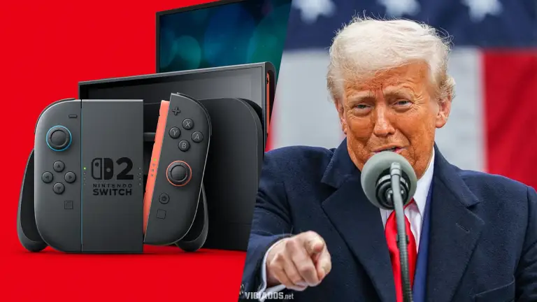 Nintendo Switch 2 Donald Trump EUA Presidente BIG N 2025