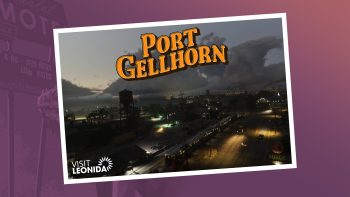 Port Gellhorn cartão-postal