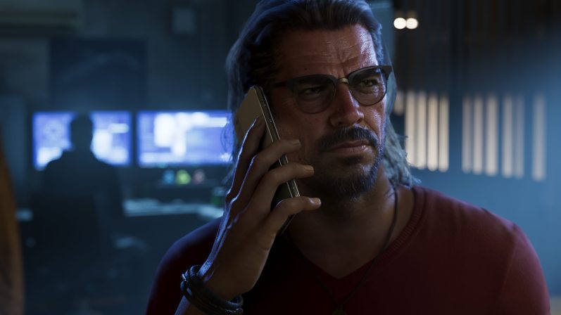 Raul Bautista em GTA 6 (imagem oficial da Rockstar Games)