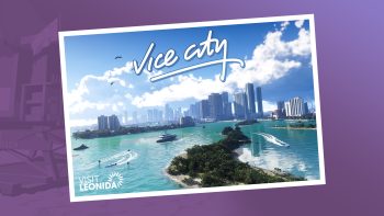 Vice City cartão-postal