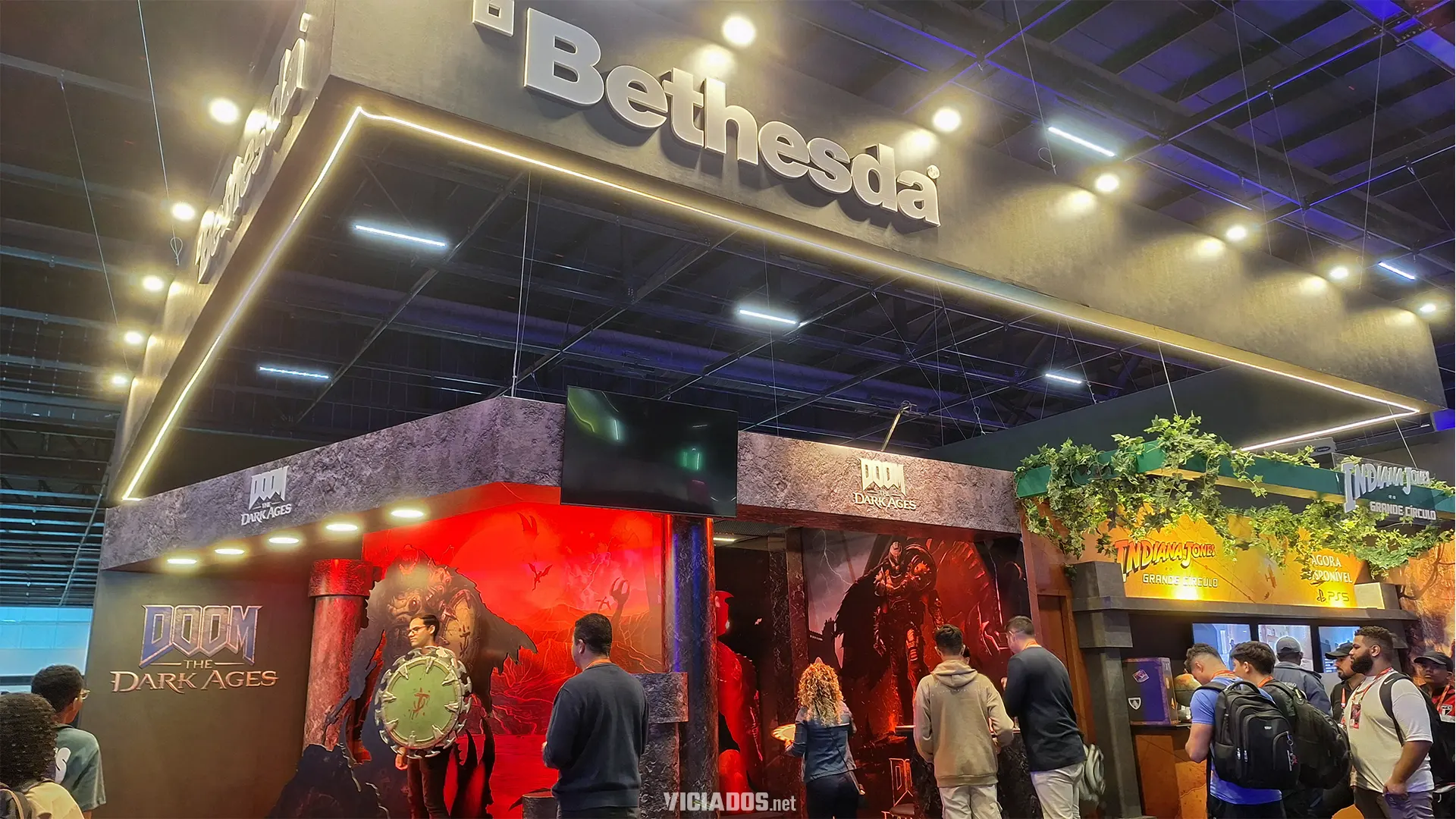 gamescom latam 2025 Bethesda DOOM The Dark Ages Indiana Jones and the Great Circle The Elder Scrolls IV Oblivion Remastered