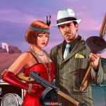 GTA 6 Grand Theft Auto VI Bonnie e Clyde GTA Online Wallpaper Artwork 2025
