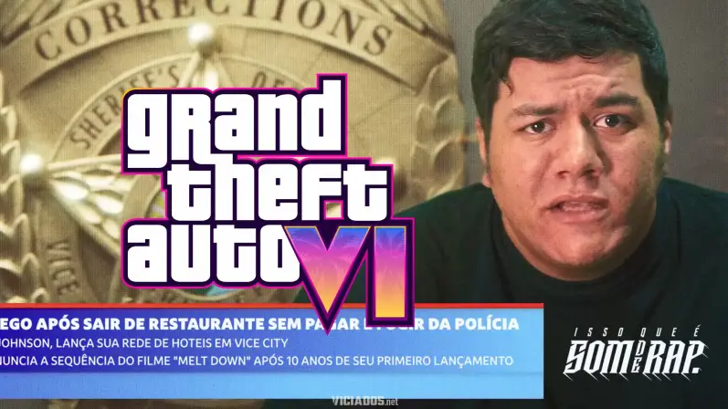 GTA 6 no Rap Brasileiro? SanInPlay transforma trailer de Grand Theft Auto VI em clipe musical 14 GTA 6 SanInPlay 5 Estrelas Rap Grand Theft Auto VI Elissan Cerqueira Trailer