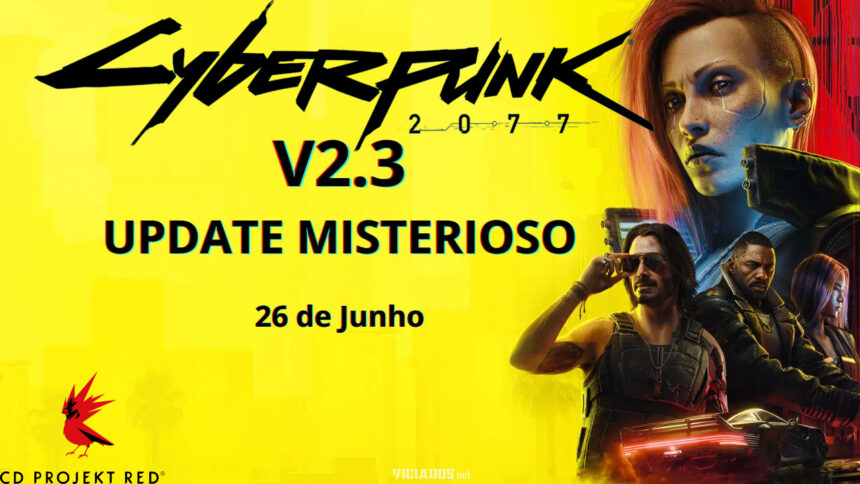 CD Projekt RED anuncia que Cyberpunk 2077 não acabou e tem mais uma atualização chegando