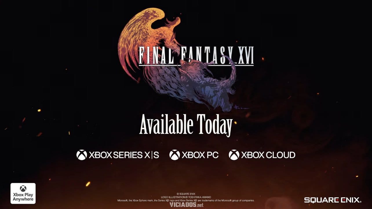 Final Fantasy 16 é lançado de surpresa hoje no Xbox Games Showcase