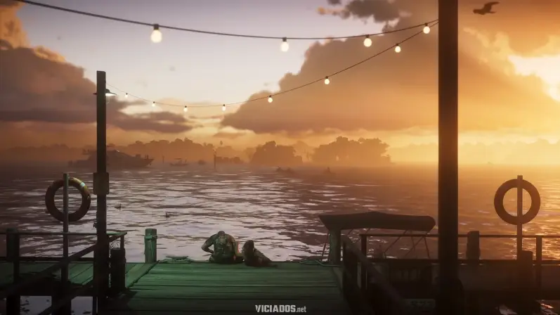 GTA 6 vai ser enorme? Vazou a suposta duração e capítulos do modo história 14 GTA 6 Grand Theft Auto VI RAGE Engine Nuvens Volumetricas Rockstar Games Rockstar Advanced Game Engine 2026