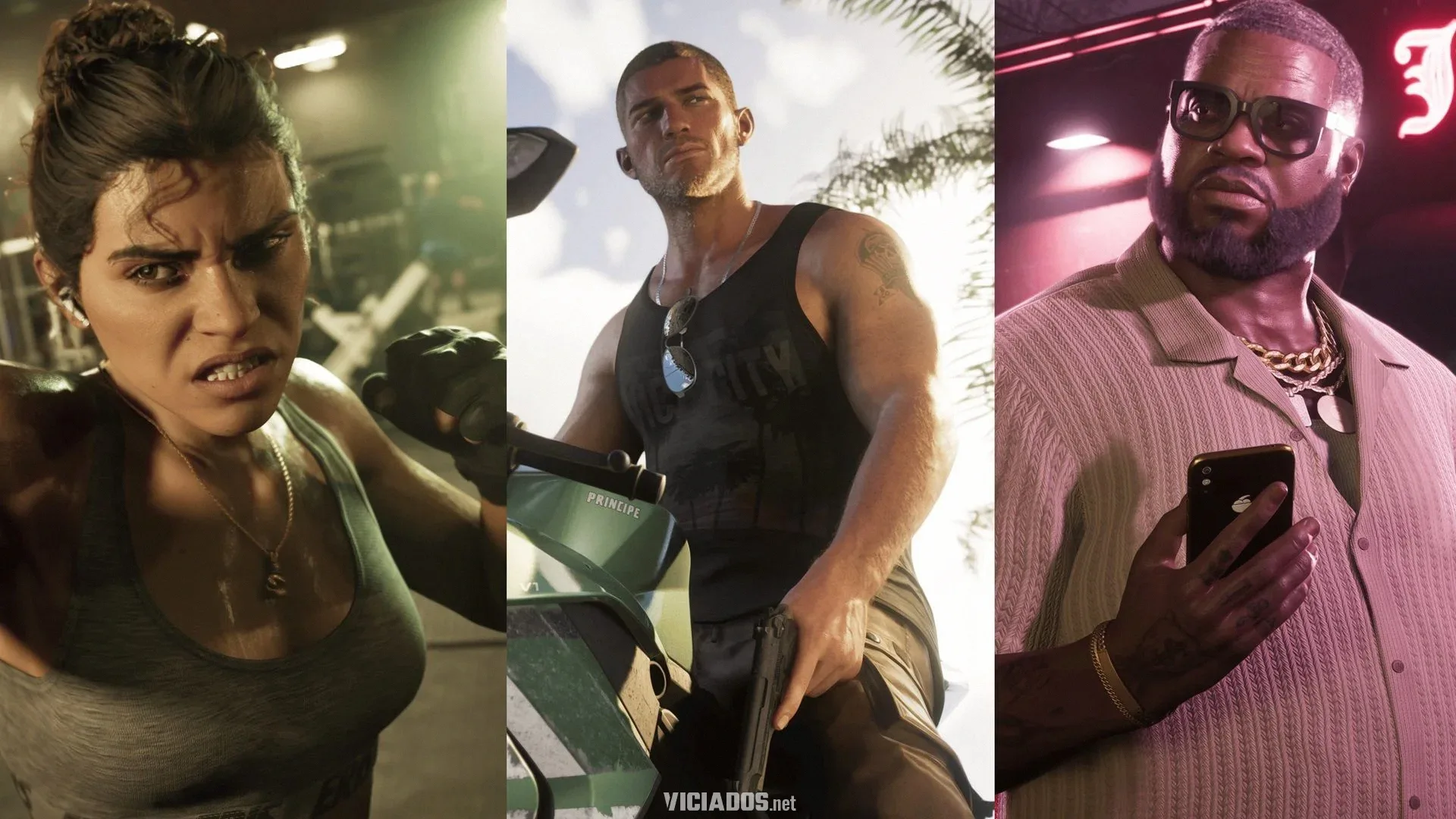 Lucia Jason Personagens GTA 6 Grand Theft Auto VI Rockstar Games 2026