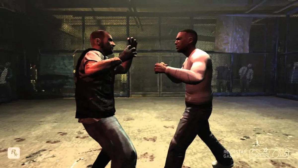 Clube de luta em GTA 4.
