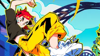 Denshattack! leva acrobacias de trem futuristas ao PC, PS5 e Xbox em 2026