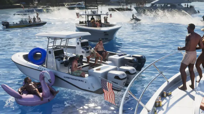 GTA 6 pode ter orçamento insano só para água com surfe, furacões e mais! 14 GTA 6 Grand Theft Auto VI Agua Realista 2026