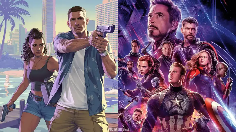 GTA 6 | Coisas absurdas que custaram menos que Grand Theft Auto VI 14 GTA 6 Grand Theft Auto VI Rockstar Games Vingadores Ultimato Avengers Endgame 2026
