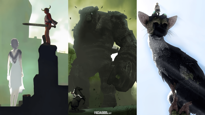 The Last Guardian Shadow of the Colossus Ico Fumito Ueda