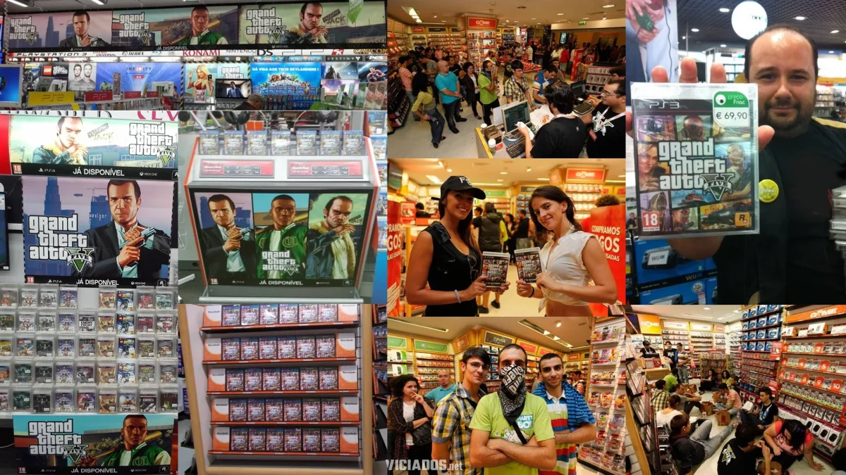 Lançamento e marketing de GTA 5 em Portugal (2013).