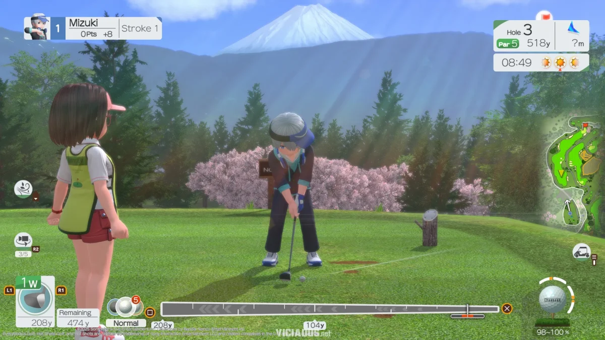 Review de EVERYBODY'S GOLF HOT SHOTS: Não é somente um jogo de golfe da Bandai