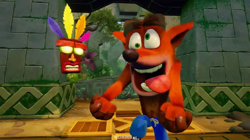 A questao delicada do Crash Bandicoot falante